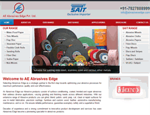 Tablet Screenshot of abrasivesedge.com